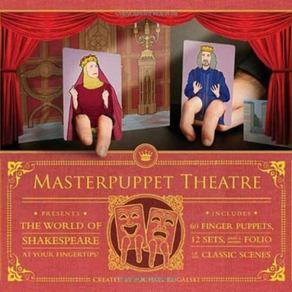 Other | Nwt Master Puppet Theatre Shakespeare Collectible Finger ...